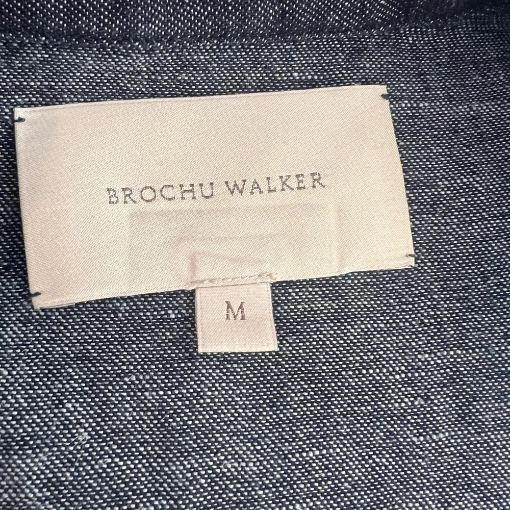 Brochu Walker The Havana Indigo Soft Denim Dress sz M - Picture 13 of 14